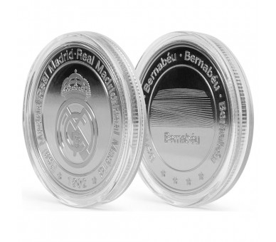 Moneda Berbabeu Plateada Real Madrid