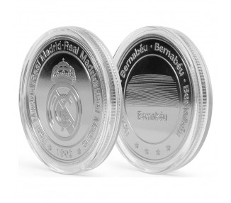 Moneda Berbabeu Plateada Real Madrid