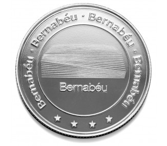 Moneda Berbabeu Plateada Real Madrid