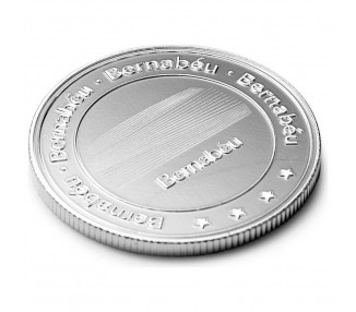 Moneda Berbabeu Plateada Real Madrid