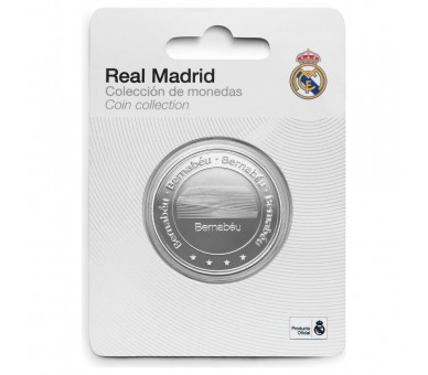 Moneda Berbabeu Plateada Real Madrid