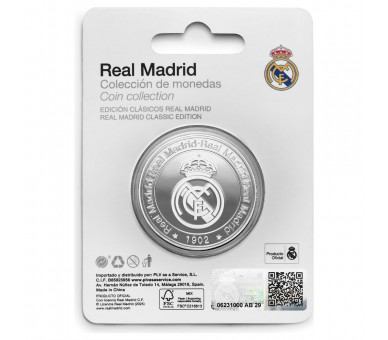 Moneda Berbabeu Plateada Real Madrid