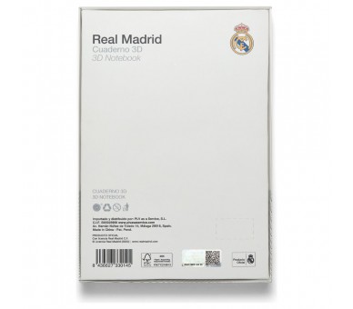 Cuaderno A5 Real Madrid
