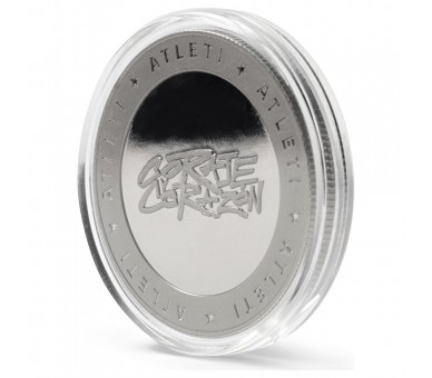 Moneda Coraje y Corazon Atletico de Madrid