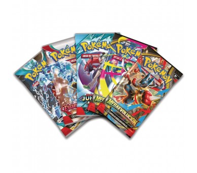 Blister cartas Mega Lucario Ex Pokemon Latino