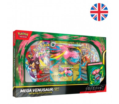 Blister Premium cartas Mega-Venusaur Pokemon ingles