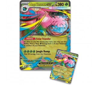 Blister Premium cartas Mega-Venusaur Pokemon ingles