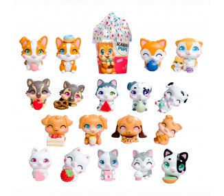 Mini figura Kawaii Pups surtido