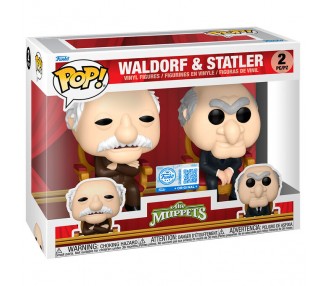 Blister 2 figuras POP Los Teleñecos Waldorf and Statler Exclusive