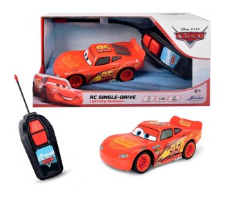 Coche radio control Rayo McQueen Cars Disney Pixar 1:32