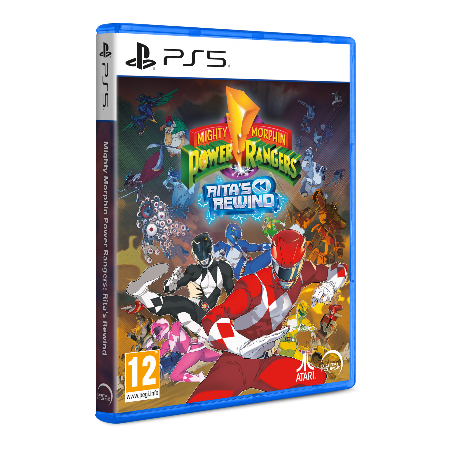Mighty Morphin Power Rangers: Rita's Rewind Deluxe Edition Juego Fisico para Consola Sony PlayStation 5 PS5