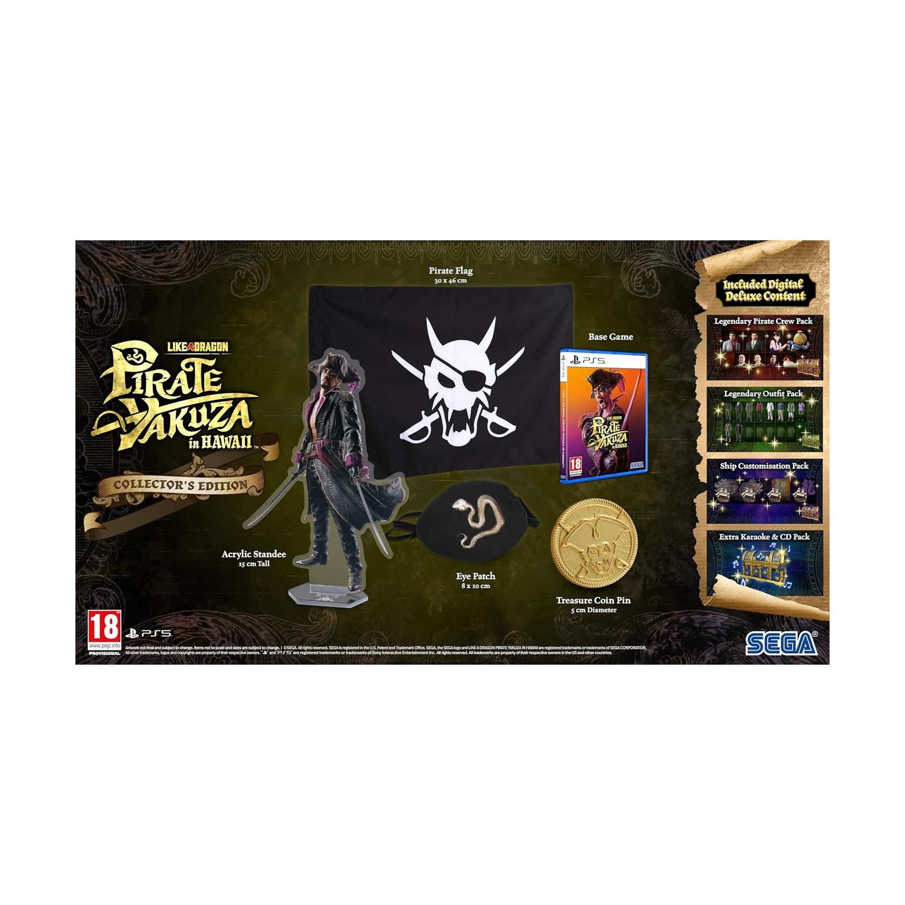 Like a Dragon: Pirate Yakuza in Hawaii Collector Edition Juego Fisico para Consola Sony PlayStation 5 PS5