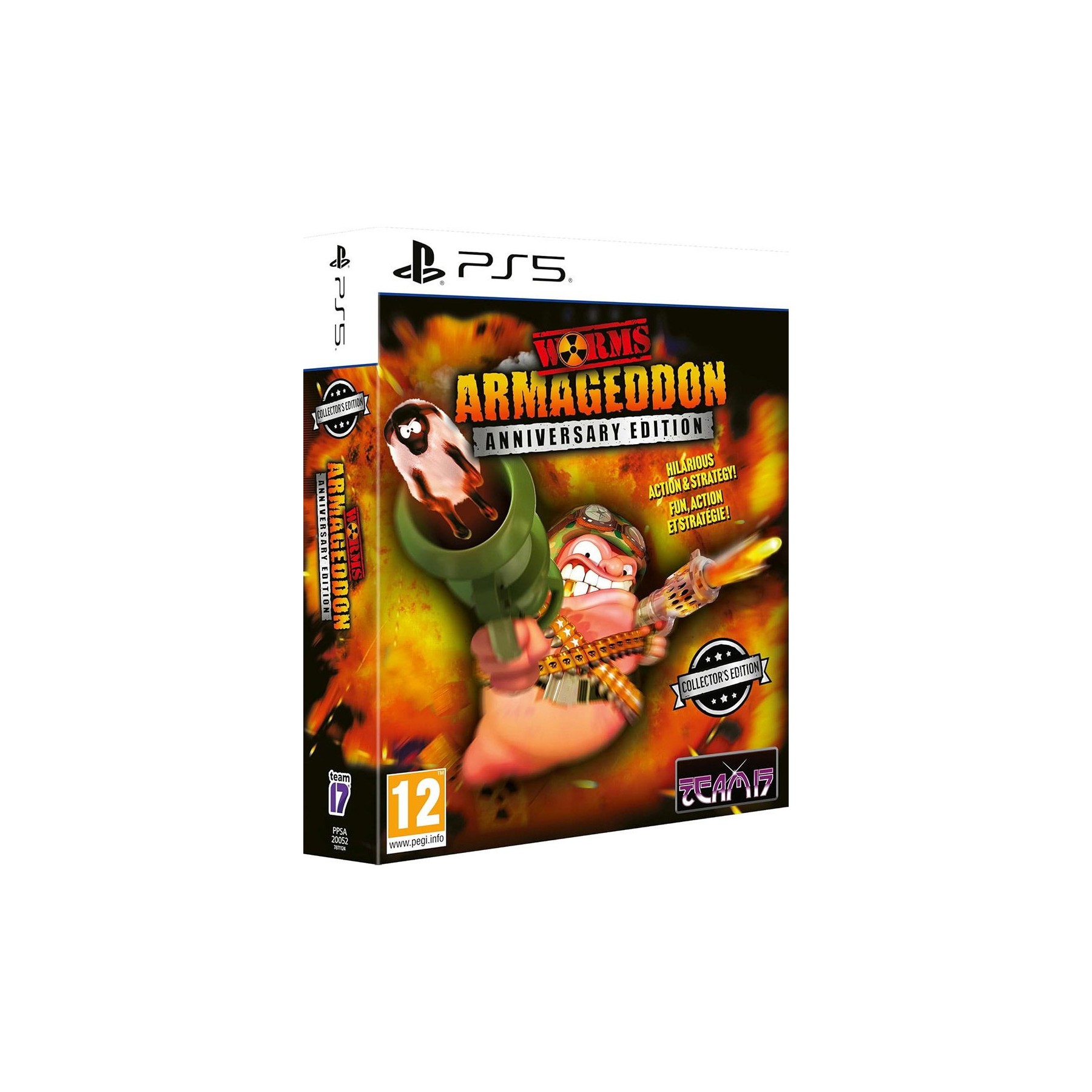 Worms Armageddon Anniversary Collector's Edition Juego Fisico para Consola Sony PlayStation 5 PS5