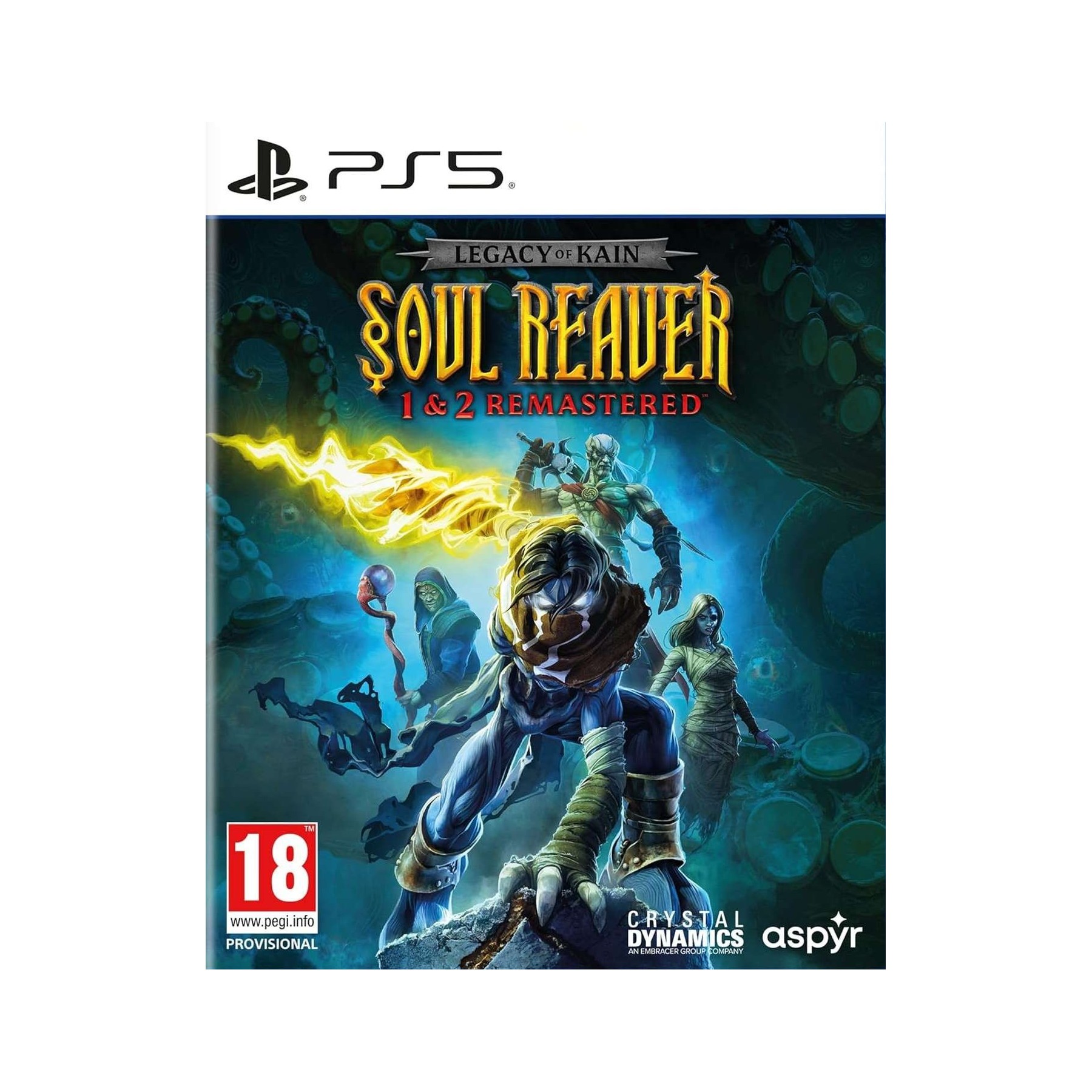 Legacy of Kain Soul Reaver 1 and 2 Remastered Juego Fisico para Consola Sony PlayStation 5 PS5