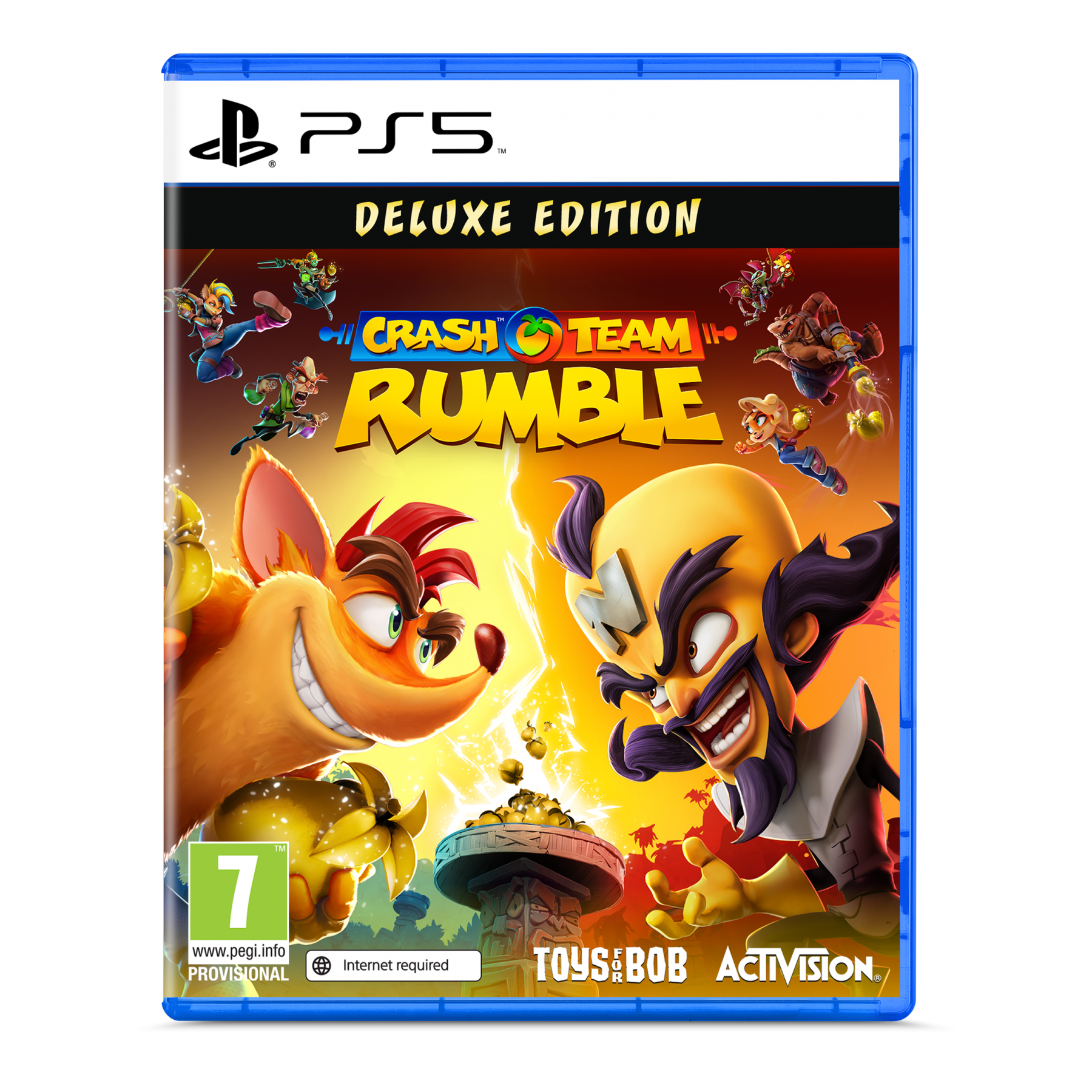 Crash Team Rumble - Deluxe Edition Juego Fisico para Consola Sony PlayStation 5 PS5 PAL IT