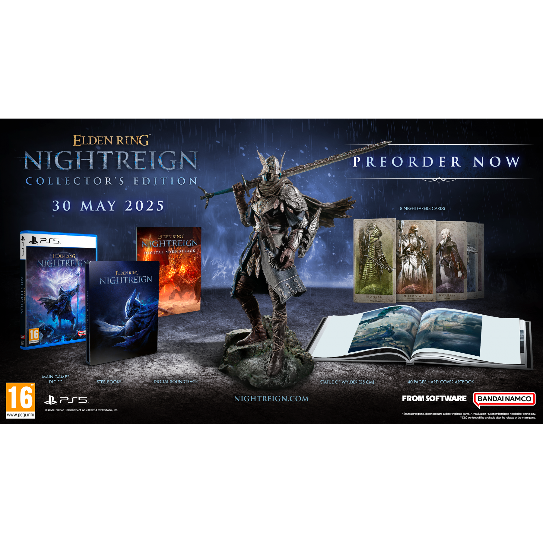 Elden Ring Nightreign Collector Edition Juego Fisico para Consola Sony PlayStation 5 PS5