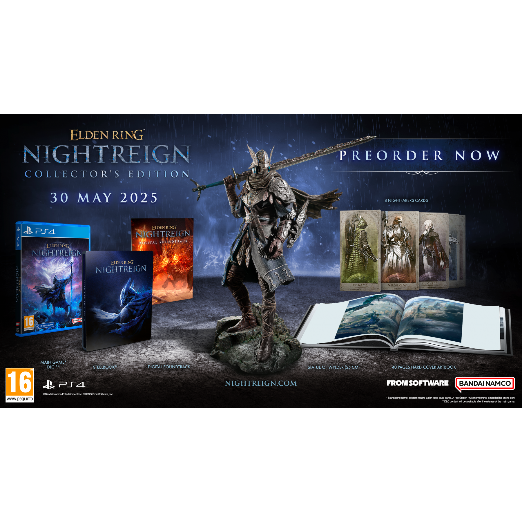 Elden Ring Nightreign Collector Edition Juego Fisico para Consola Sony PlayStation 4 PS4
