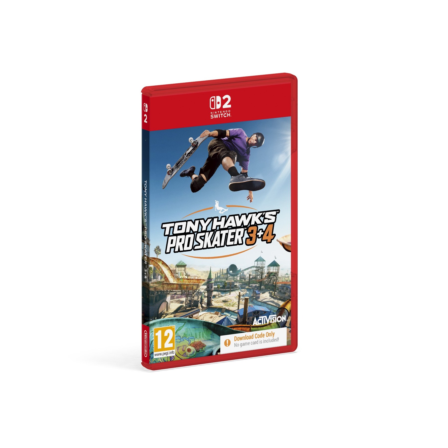 Tony Hawk's Pro Skater 3 + 4 (Code in Box)