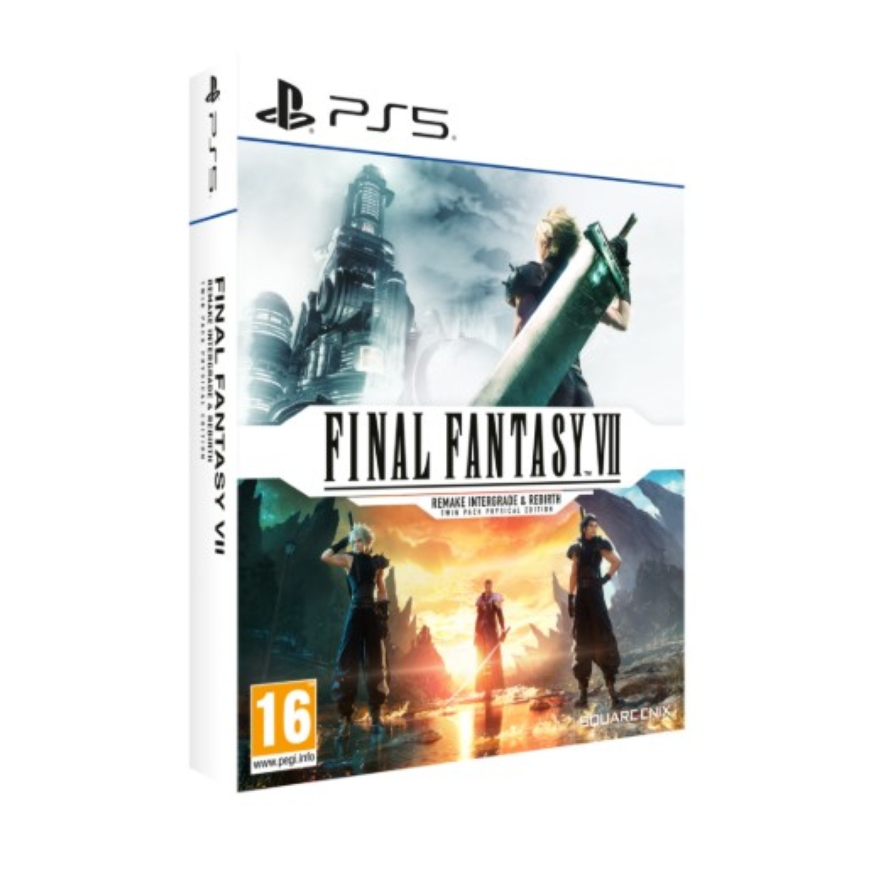 Final Fantasy VII 7 Remake Intergrade & VII Rebirth Twin Pack Juego Fisico para Consola Sony PlayStation 5 PS5
