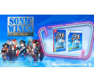 Sonic Wings Reunion Juego Fisico para consola Nintendo Switch