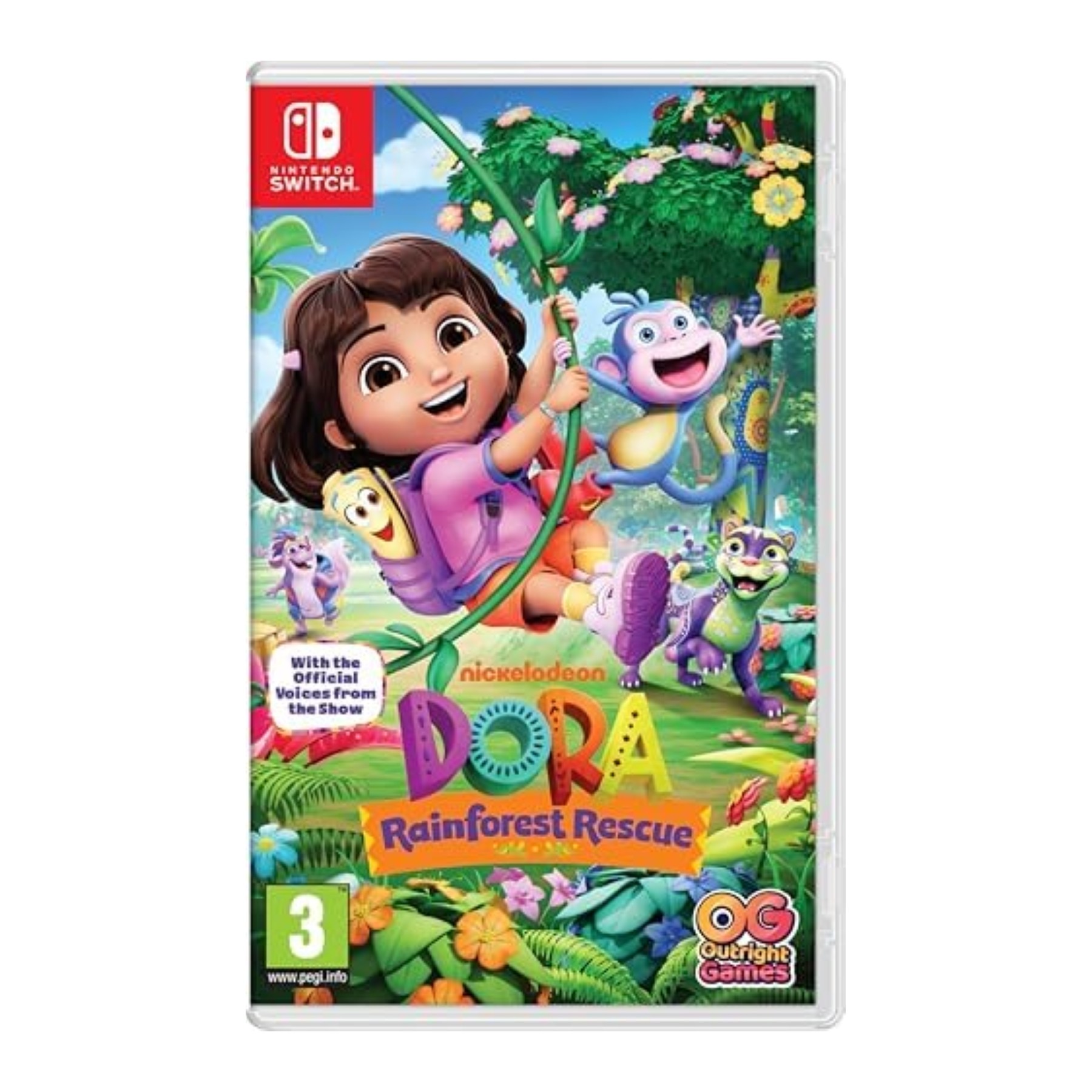 Dora: Rainforest Rescue Juego Fisico para consola Nintendo Switch
