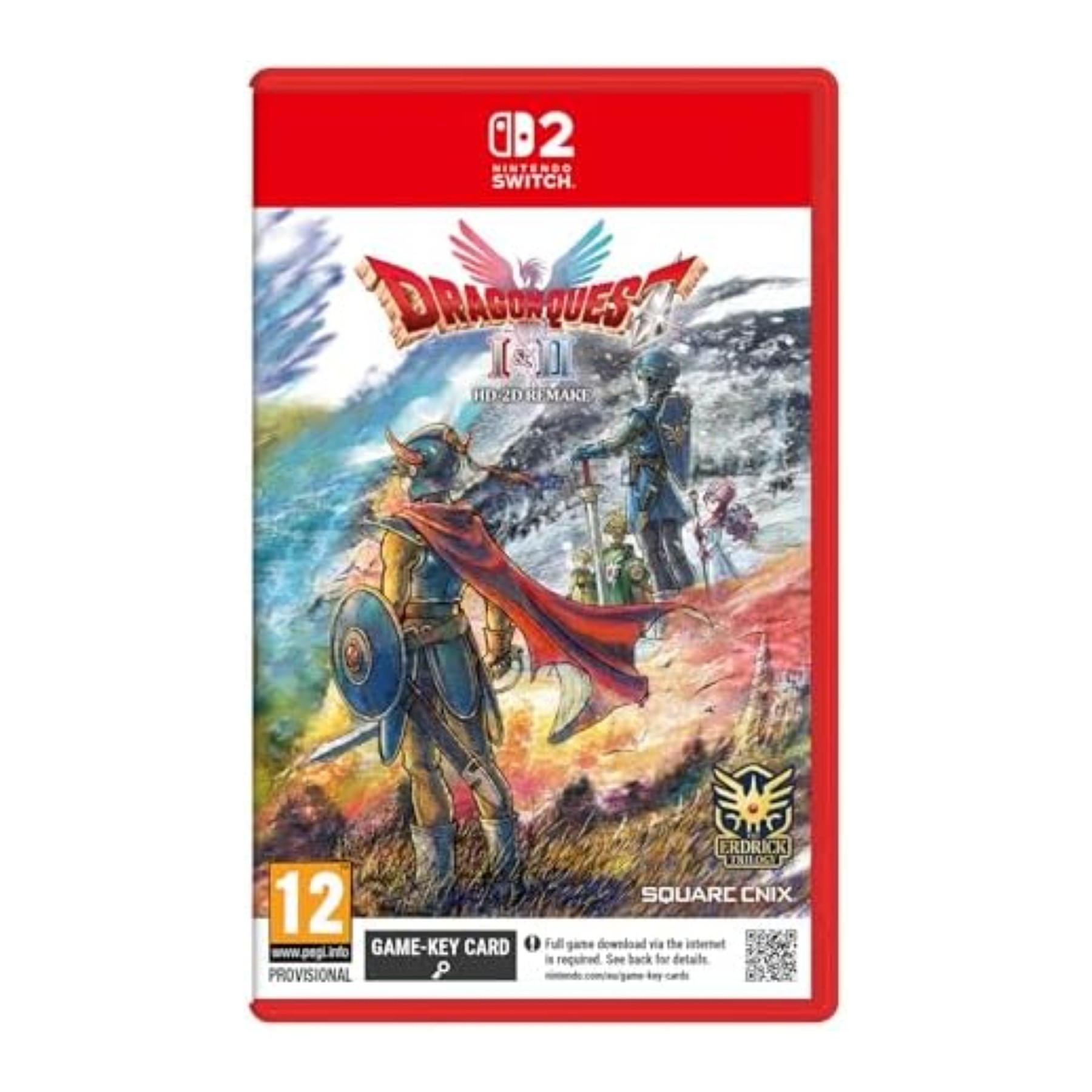 Dragon Quest I & II Remake (KEYCARD) (D1 NG)