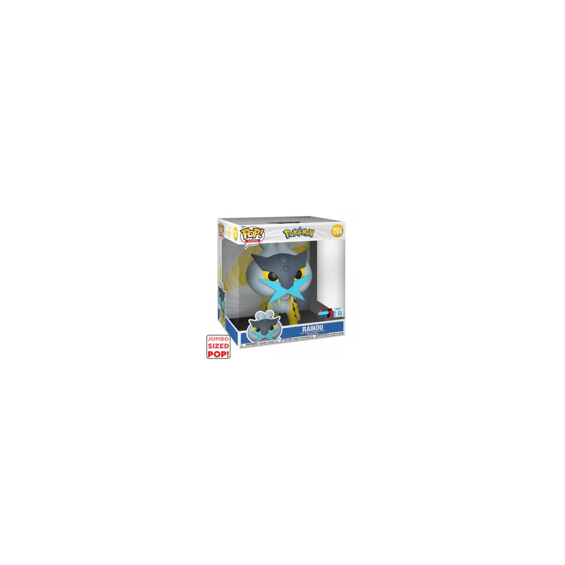 Funko POP! Pokemon: Raikou (1104) EXM JB
