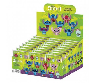 Lilo & Stitch (24pz) Plush Bag Clip Blind Box Display