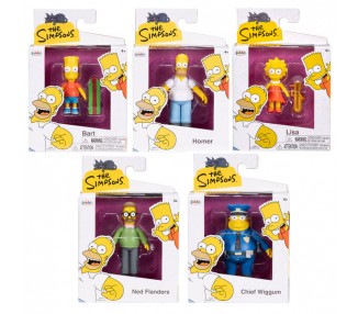 Figura wave 1 Los Simpsons 6cm surtido