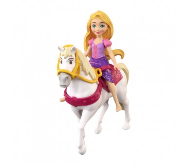 Blister 4 figuras Rapunzel Enredados Disney