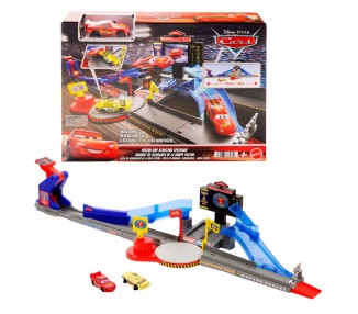 Pista Carreras Copa Piston Salto Rayo McQueen Cars Disney Pixar