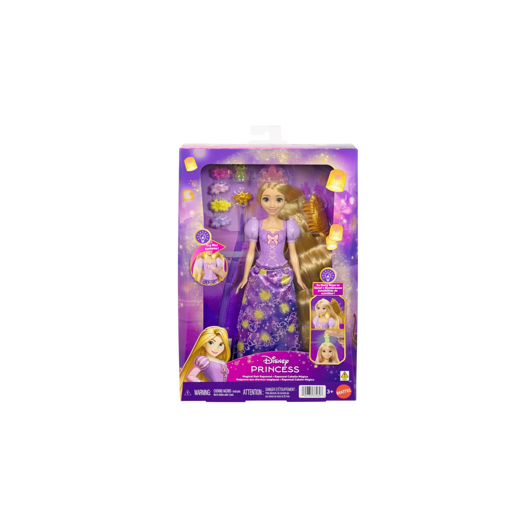 Muñeca Reveal Rapunzel Enredados Disney