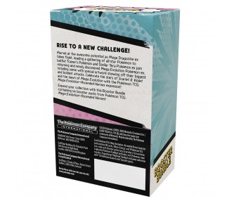 Juego de cartas Booster Bundle Heroes Ascendentes 2.5 Megaevolucion Pokemon ingles