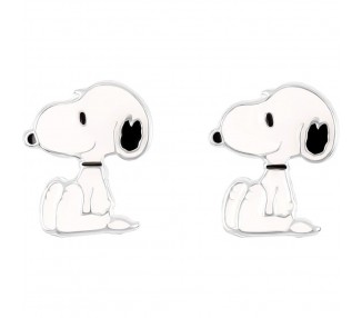 Pendientes Snoopy Peanuts plata