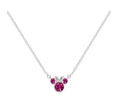 Colgante Octubre Minnie Disney plata