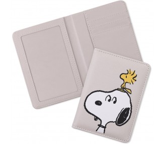 Portapasaportes Snoopy Peanuts