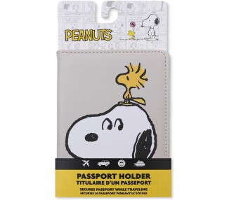Portapasaportes Snoopy Peanuts
