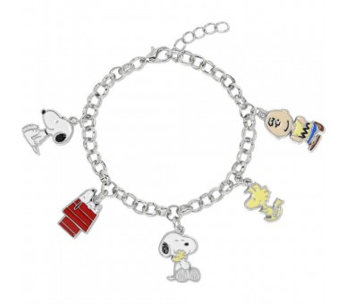 Pulsera charms Snoopy Peanuts