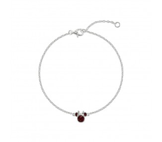 Pulsera Enero Minnie Disney plata