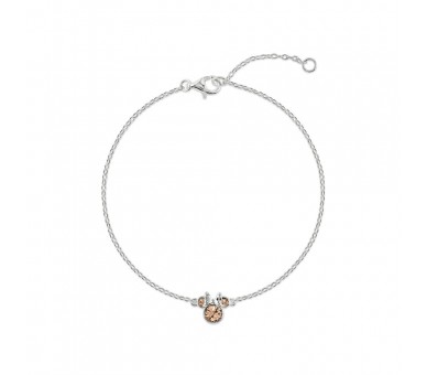 Pulsera Junio Minnie Disney plata