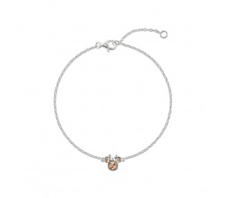 Pulsera Junio Minnie Disney plata