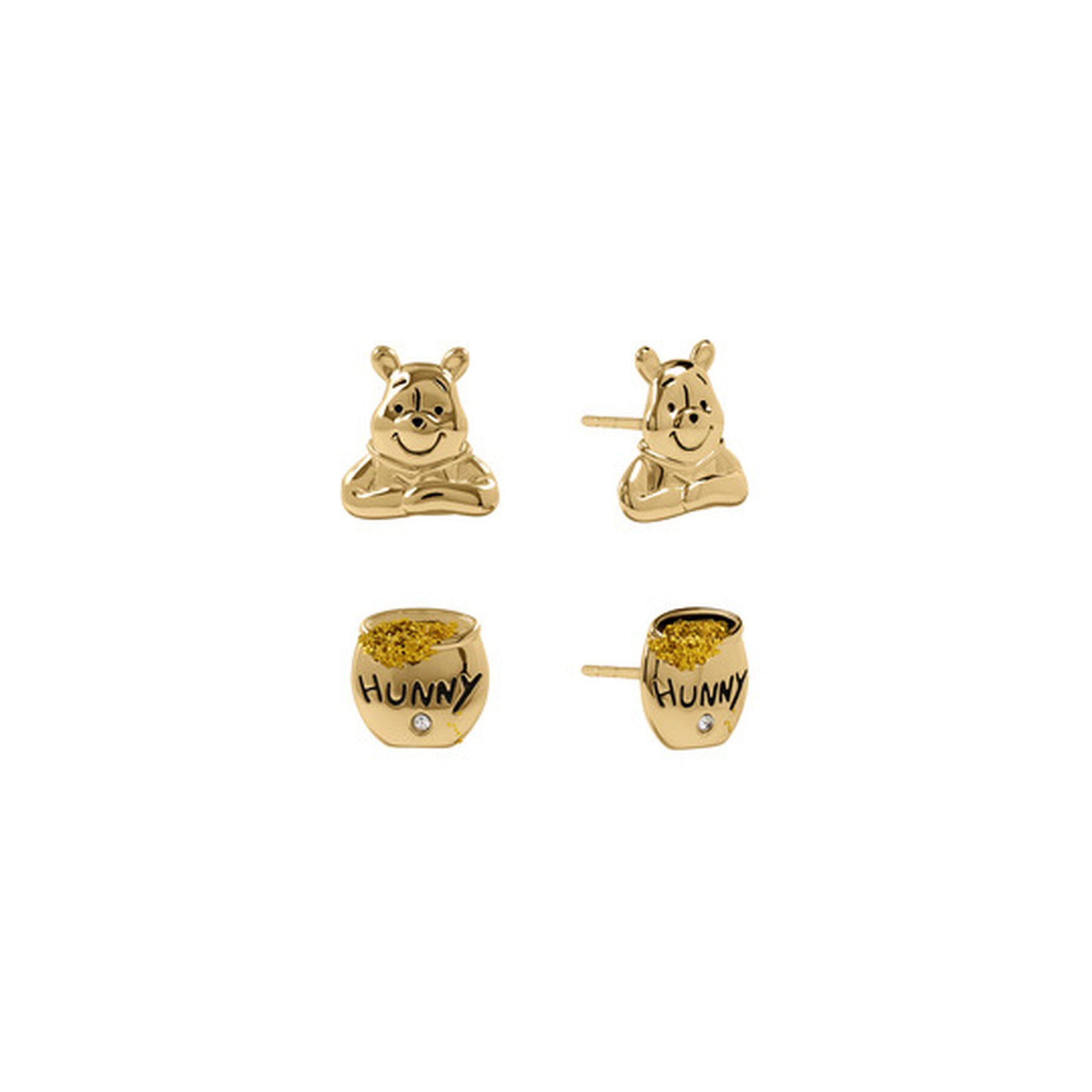 Set 2 pendientes Winnie the Pooh Disney