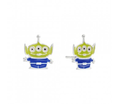 Pendientes Alien Toy Story Disney Pixar plata