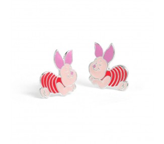 Pendientes Piglet Winnie the Pooh Disney plata