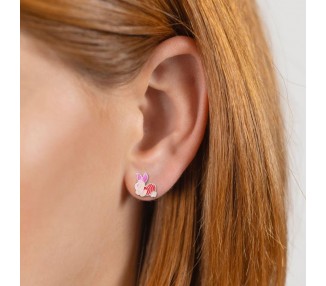 Pendientes Piglet Winnie the Pooh Disney plata