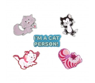 Set 5 pins Los Aristogatos Disney