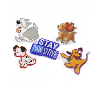 Set 5 pins Perros Disney