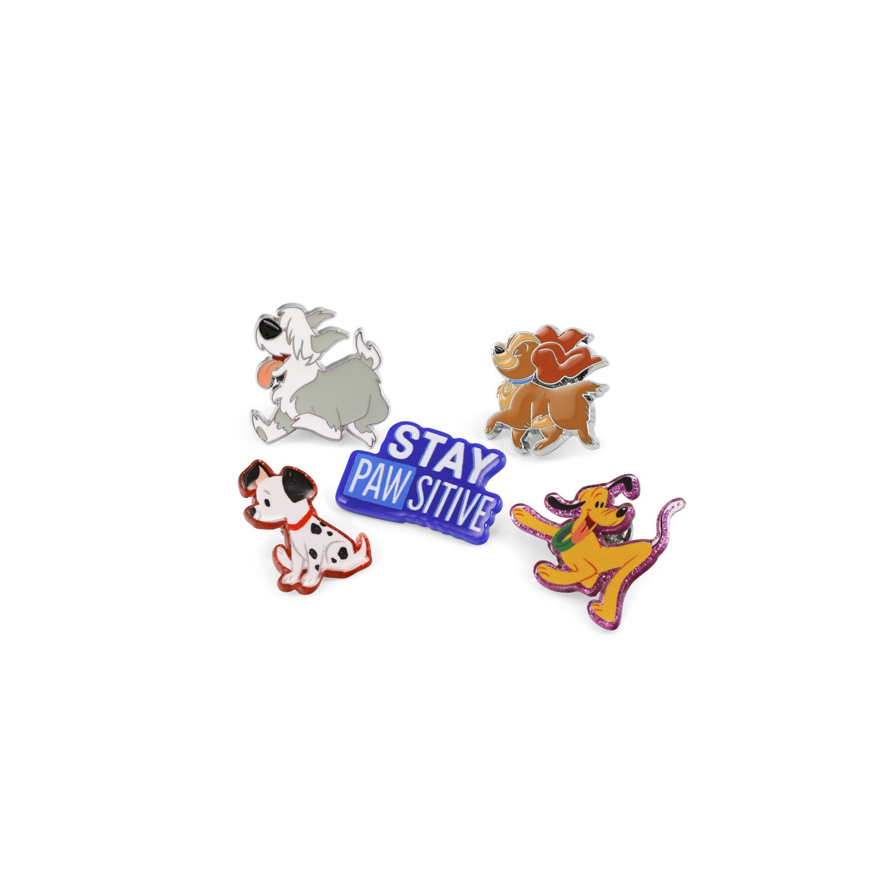 Set 5 pins Perros Disney