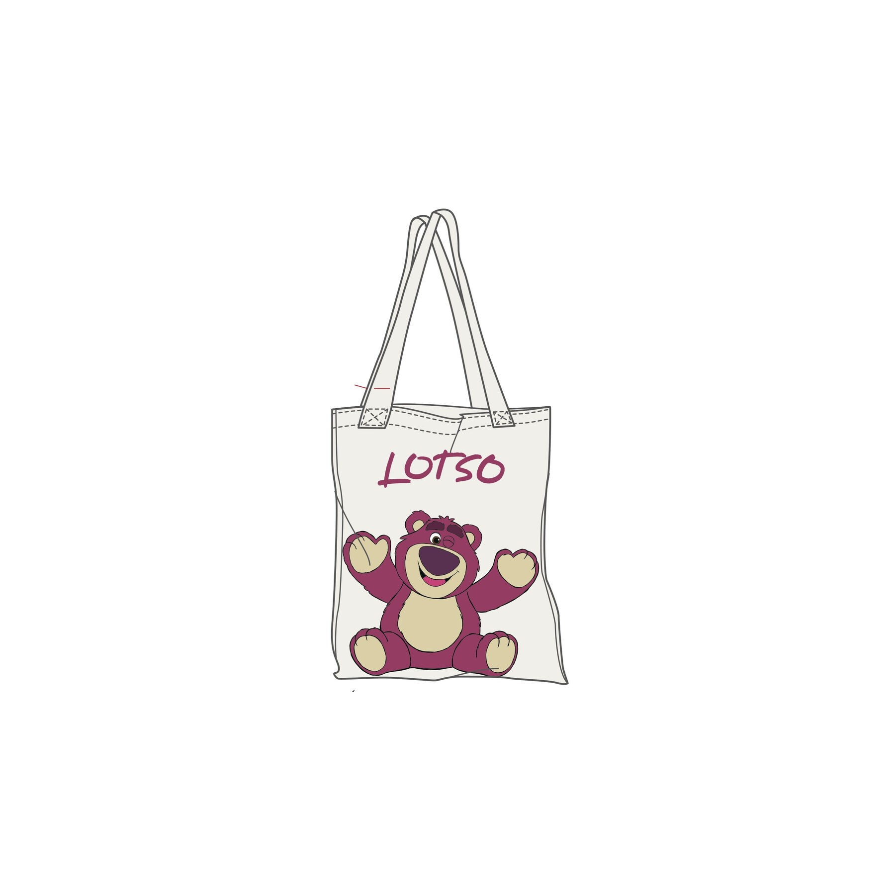 Bolsa shopping Lotso Toy Story Disney Pixar