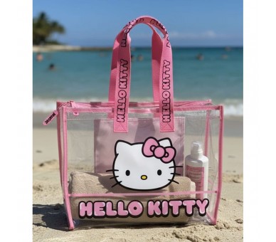 Bolsa playa Hello Kitty